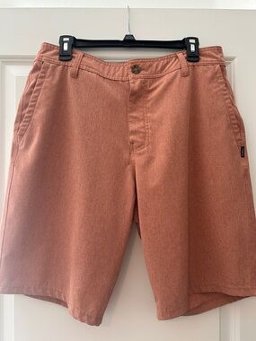 O'Neill Men's Quick Dry Shorts in Rust Orange
